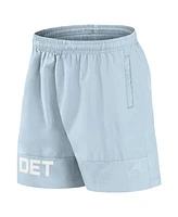 Fanatics Men's Light Blue Detroit Lions Elements Shorts