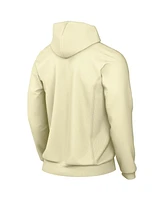 Nike Men's Cream Los Angeles Lakers Authentic Standard Issue Full-Zip Hoodie Jacket