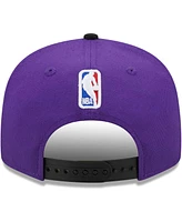 New Era Men's Purple/Black Los Angeles Lakers Jersey Hook Statement Edition 9FIFTY Snapback Hat