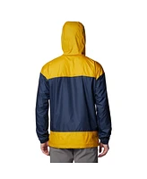 Columbia Men's Navy Notre Dame Fighting Irish Flash Challenger Ii Omni-Shade Full-Zip Hoodie Windbreaker Jacket