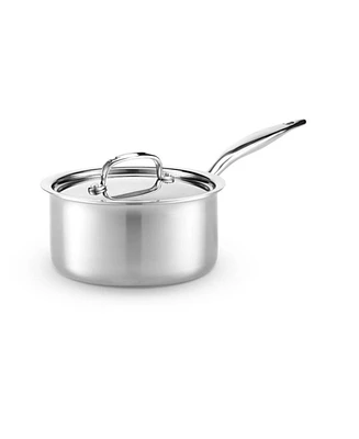 Heritage Steel Titanium Series Fully Cladded 3-Quart Saucepan with Lid