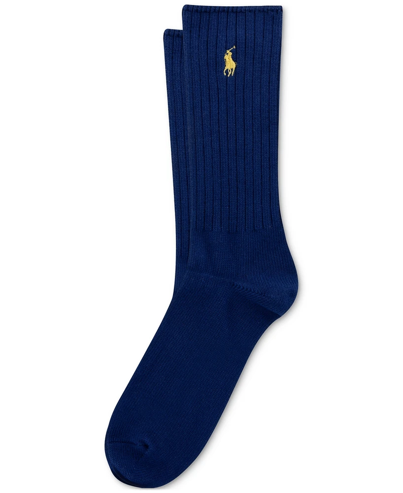 Polo Ralph Lauren Men's Cotton Rib Crew Socks