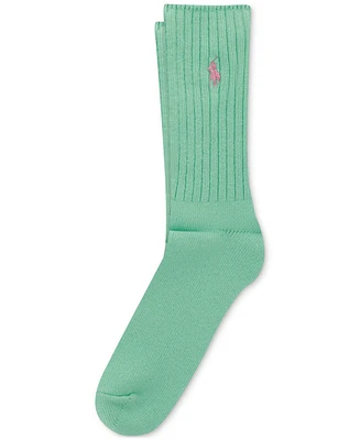 Polo Ralph Lauren Men's Cotton Rib Crew Socks