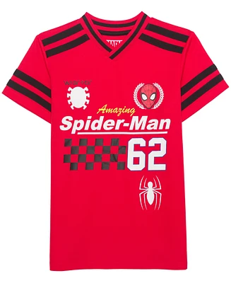 Spider-Man Little & Big Boys Short Sleeve Jersey T-Shirt