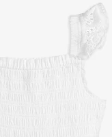 On 34th Cotton Eyelet-Embroidered Smocked Dress - Toddler, Exclusively at Macy's