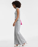 On 34th Women's High-Rise Wide-Leg Jeans, Exclusively at Macy's