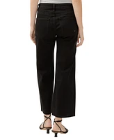Silver Jeans Co. Women's Suki Mid Rise Curvy Fit Wide Leg