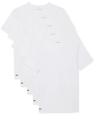 Lacoste Men's Slim-Fit 5-Pk. V-Neck Undershirts