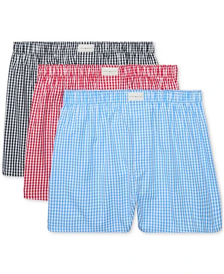 Tommy Hilfiger Men's 3-Pack Holiday Exclusive Woven Boxers