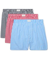 Tommy Hilfiger Men's 3-Pack Holiday Exclusive Woven Boxers