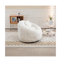 Bean Bag Chair Sofa, Memory Foam Lazy Lounger for Living Room, Bedroom, Gaming, Indoor-The Pop Home