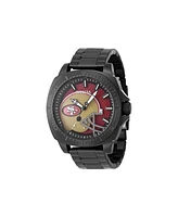 Invicta Men's 47870 Nfl San Francisco 49ers Quartz 3 Hand Black, Red Dial Watch