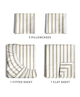 Piece Microfiber Sheet Set