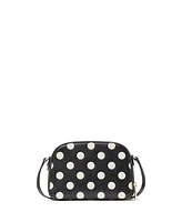 Kate Spade New York Devin Dot Double Zip Dome Crossbody Bag