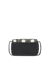 Kate Spade New York Liv Dot Tweed Small Crossbody Bag