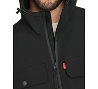 Levi's Men's Hooded Rain Jacket