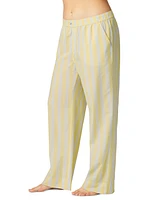 Gap Women's Striped Poplin Pajama Pants, Exclusively at Macy's