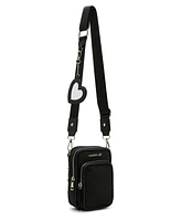 Madden Girl Willowh Nylon Cellphone Crossbody Bag