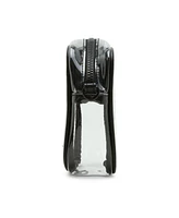 Madden Girl Ryann Clear Vinyl Camera Crossbody Bag