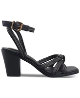 Giani Bernini Women's Renaee Block Heel Woven Strappy Dress Sandals, Created for Macy's