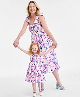 On 34th Womens Little Girl Mommy Me Matching Floral Print Dress Exclusively At Macys