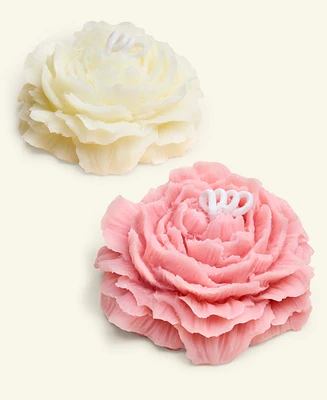 Macy's Flower Show 2-Pc. Floral Shaped Candles, Exclusively at Macy's