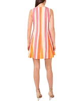 1.state Women's Scoop-Neck Sleeveless Mini Dress