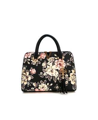 Like Dreams Silvia Floral Top Handle Medium Crossbody Bag