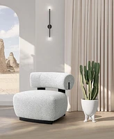 Manhattan Comfort 27.2" Bartow Modern Woven Fabric Accent Chair