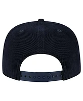 New Era Men's Navy Seattle Mariners Full Circle Corduroy Golfer Adjustable Hat