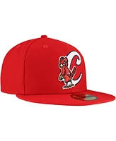 New Era Men's Red St. Louis Cardinals Duo Logo 2.0 59FIFTY Fitted Hat