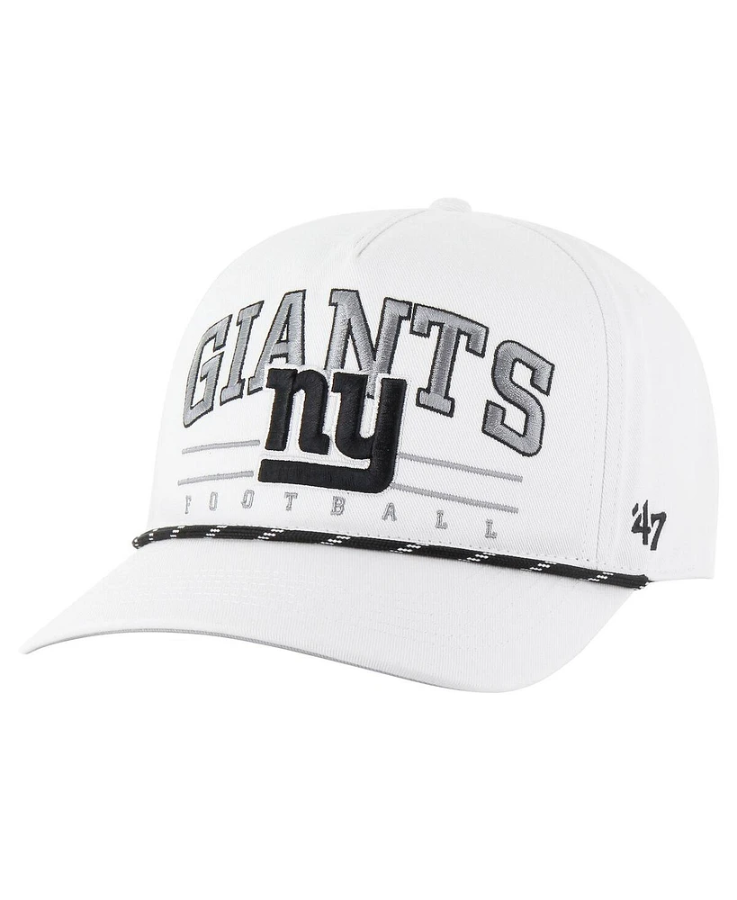 '47 Brand Men's White New York Giants Roscoe Speckle Adjustable Hat