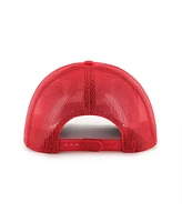 '47 Brand Men's Red Cincinnati Reds Hardline Trucker Adjustable Hat