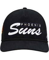 '47 Brand Men's Black Phoenix Suns Double Header Sidepatch Cord Hitch Adjustable Hat