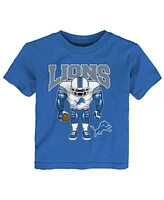 Outerstuff Toddler Blue Detroit Lions Brute Squad T-Shirt