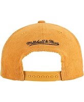 Mitchell & Ness Men's Gold Detroit Tigers Corduroy Snapback Hat