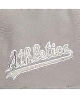 Mitchell & Ness Men's Gray Oakland Athletics Snapback Hat