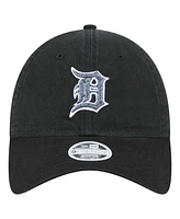 New Era Women's Black Detroit Tigers Glitz 9TWENTY Adjustable Hat