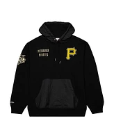 Mitchell & Ness Men's Black Pittsburgh Pirates Team Og 2.0 Current Logo Fleece Pullover Hoodie