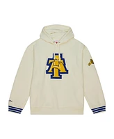 Mitchell & Ness Men's Cream North Carolina A&T Aggies Heavyweight Pullover Hoodie