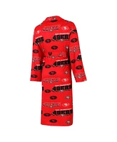 Concepts Sport Men's San Francisco 49ers Roadway Microfleece Robe