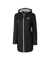 Cutter & Buck Women's Black Providence Friars Rainier Primaloft Hooded Long Coat