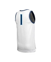 Nike Men's White Villanova Wildcats 1 Retro Replica Basketball Jersey