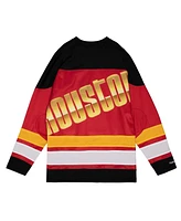 Mitchell & Ness Women's Red Houston Rockets Hardwood Classics Big Face 4.0 Hockey Jersey