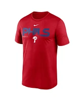 Nike Men's Red Philadelphia Phillies My Town Legend T-Shirt