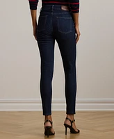Lauren Ralph Women's High-Rise Skinny Ankle Jeans