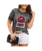 Gameday Couture Women's Charcoal Ohio State Buckeyes Better Than Basic Boyfriend T-Shirt