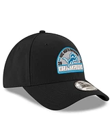 New Era Men's Black Detroit Lions 2024 Nfc North Division Champions 9FORTY Adjustable Hat