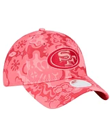 New Era Women's Scarlet San Francisco 49ers Trippy 9TWENTY Adjustable Hat