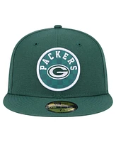 New Era Men's Green Bay Packers Checkered 59FIFTY Fitted Hat